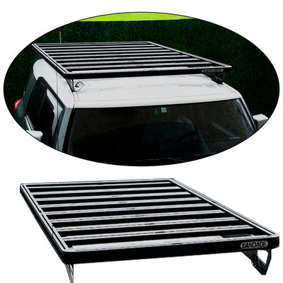 Car Roof Carrier AL6063 SS304 4X4 Barre transversal de equipaje de aleación de aluminio para Toyota FJ Cruiser
