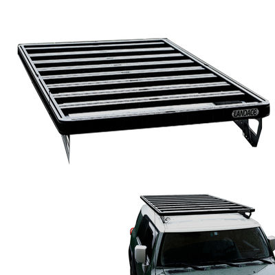 Car Roof Carrier AL6063 SS304 4X4 Barre transversal de equipaje de aleación de aluminio para Toyota FJ Cruiser