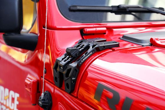 Brackets de montaje de luz de ventana de automóvil resistente a la oxidación para Jeep JL de aleación de aluminio