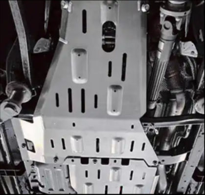 Protección de la tapa de barro de aleación de aluminio bajo la cubierta del motor de BMW para Wrangler JL JK