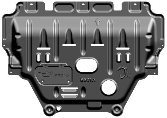 2015-2016 Año BMW Car Fitment Placa de protección de acero para el MINI-R Blindaje de protección bajo el cuerpo