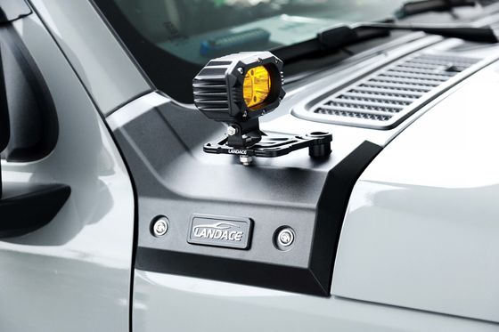 Brackets de montaje de diseño eficiente para el tanque de jeep 300 luces de pilar A PC ABS modificado