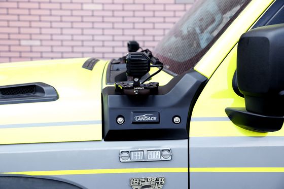 Brackets de montaje de diseño eficiente para el tanque de jeep 300 luces de pilar A PC ABS modificado