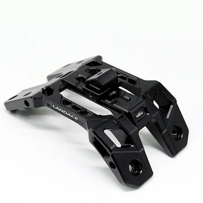 Jeep JL Negro Jeep aleación de aluminio LED soporte de luz de conducción soporte de montaje de pilar