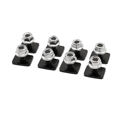 Universal de acero inoxidable negro de ojo perno de ojo para 4x4 portaequipajes
