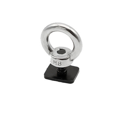 Universal de acero inoxidable negro de ojo perno de ojo para 4x4 portaequipajes