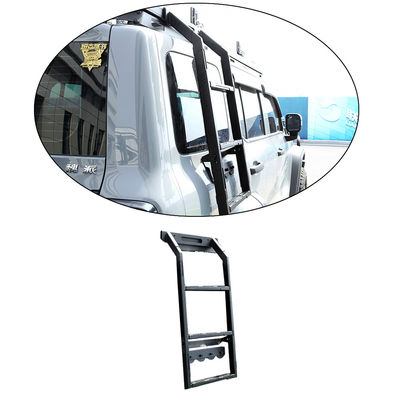 Estante de acero inoxidable universal de estilo mecánico 300 4x4 del techo fuera de carretera escalera lateral para GWM