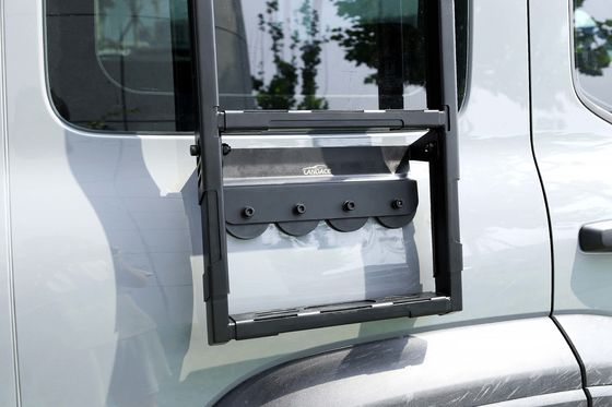 Estante de acero inoxidable universal de estilo mecánico 300 4x4 del techo fuera de carretera escalera lateral para GWM