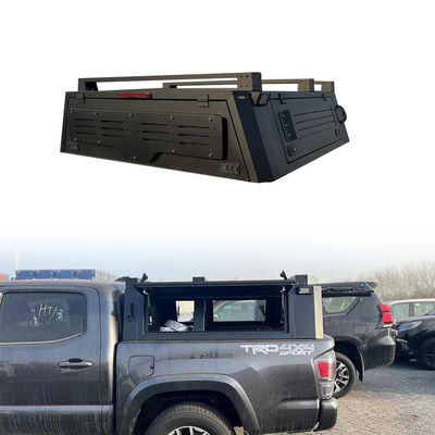 Sistema de bastidor de cama plegable para camión de ahorro de espacio para Toyota Tacoma Hardtop Topper Canopy