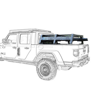 Repuesto de escalera de Jeep Gladiator de aleación de aluminio OEM Repuesto de montaje de camiones