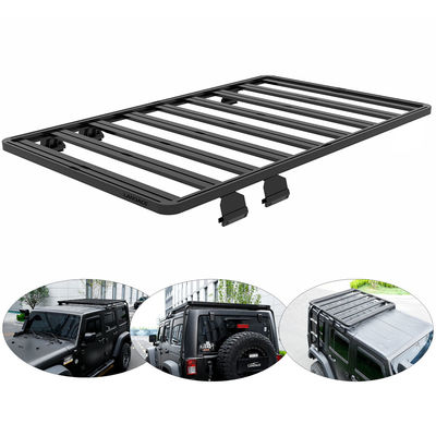 Estante de techo de aluminio para vehículo todoterreno personalizado JT Cherokee Estante de equipaje barra de techo