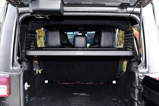 Repuesto trasero de maletero de aleación de aluminio para JEEP Wrangler JK 2007-2018 Accesorios interiores de automóviles