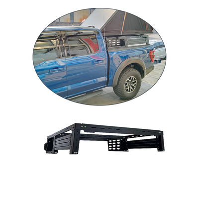 Ford F150 montaje del maletero del bastidor de la barra de rodillo ajustable de aleación de aluminio del bastidor de transporte