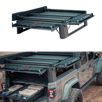 Año 2020- JEEP Pickup 4x4 Canopy de cama semi-alta para espacio de almacenamiento adicional