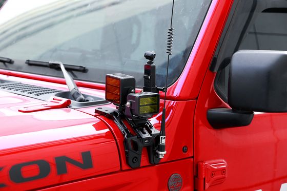 OEM aceptado de alta aleación de aluminio LED soporte de luz de conducción un pilar montado para Jeep JL