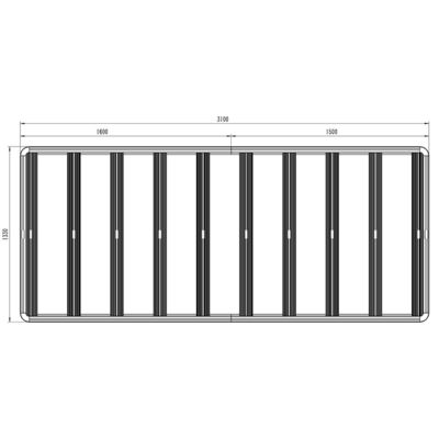 Equipaje de aluminio para el techo La adición perfecta a su vehículo