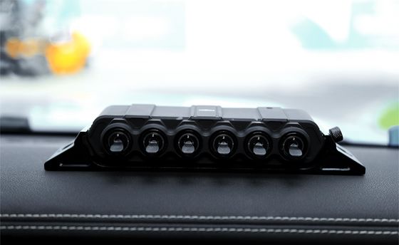 Sistema de relé electrónico 6 Gang LED Panel de interruptores de control de automóviles para accesorios todoterreno