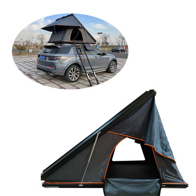 Tienda de cuatro temporadas 4x4 fuera de carretera impermeable para acampar Clamshell Triangle Tienda de techo duro
