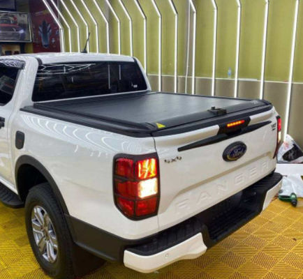 Ford pickup duro retráctil con cubierta trasera de camión cama Tonneau cubierta F150 persiana