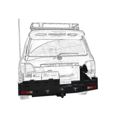 2007-2009 Año parachoques delanteros de acero para Toyota Lc100 Direct Auto Accesorios