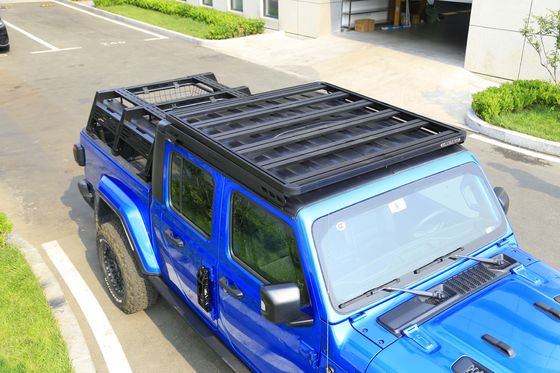 Wrangler JT 4runner Repuesto de techo con aleación de aluminio 1500*1425*55mm Accesorios para vehículos