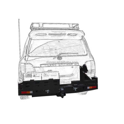 Instale el parachoques de coche inflable para una fácil instalación en negro para el agujero del coche original