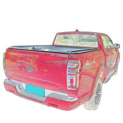 Tonneau retráctil de Tacoma 2019 personalizado para la cubierta de cama de camión doble Hilux