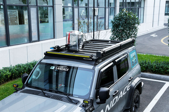 Sistema de extensión del bastidor del techo del automóvil Accesorios de colocación en el techo del automóvil para Toyota 4Runner