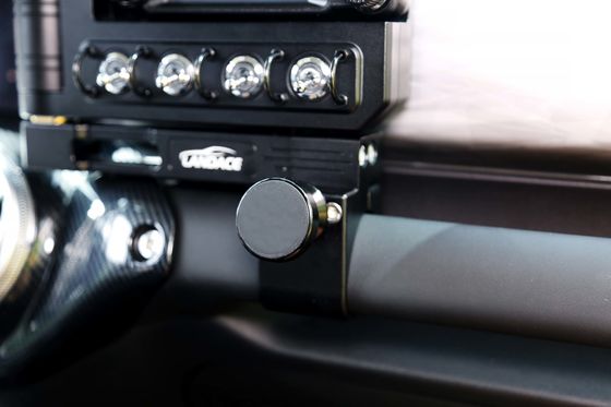 Jeep Wrangler JL Panel delantero Panel de interruptor de aluminio con certificado ISO9001 2015