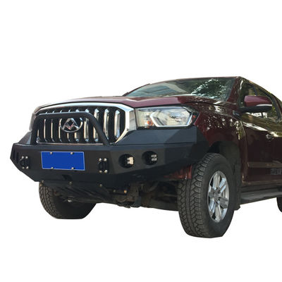 2016- Año Negro Maxus T60 Cuerpo de protección de acero Kit Bull Bar Frente y parachoques traseros para Saic