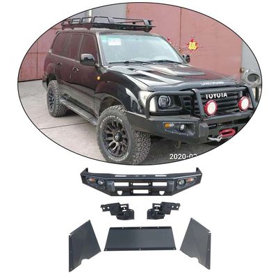 Protector de coche del parachoques delantero universal de acero inoxidable ABS para Lc100