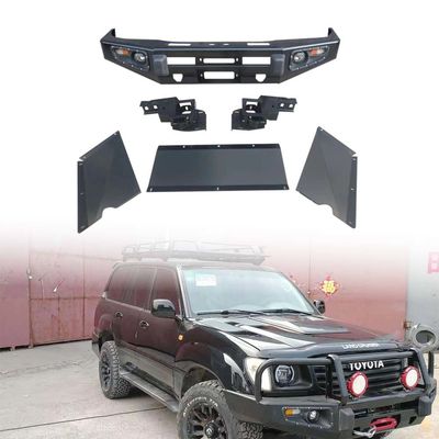 Protector de coche del parachoques delantero universal de acero inoxidable ABS para Lc100