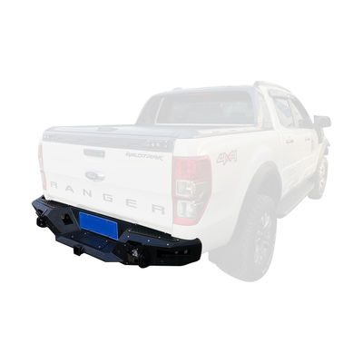 Polvo revestido delantero y trasero acero Parachoques traseros para automóviles Ford Ranger 4x4 Accesorios para automóviles