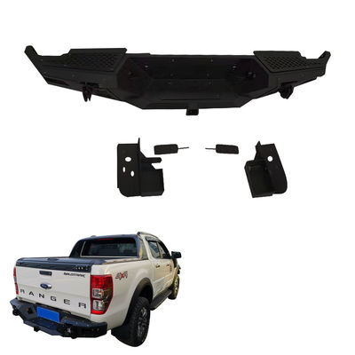 Polvo revestido delantero y trasero acero Parachoques traseros para automóviles Ford Ranger 4x4 Accesorios para automóviles