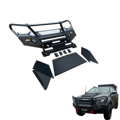 ISUZU Dmax Pickup Cuerpo de protección de acero Kit Bull Bar Accesorios para automóviles Parachoques delanteros 210 * 66 * 75 cm
