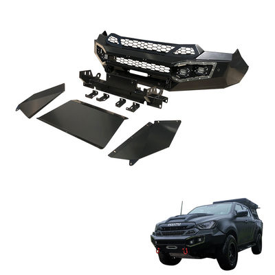 ISUZU Dmax Pickup Cuerpo de protección de acero Kit Bull Bar Accesorios para automóviles Parachoques delanteros 210 * 66 * 75 cm