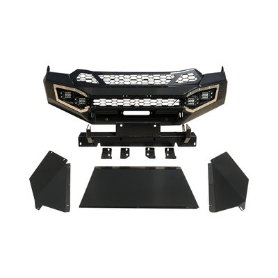 Instalar el agujero del auto original fuera de la carretera acero de trabajo pesado guinda de protección para ISUZU Dmax