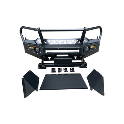 Instalar el agujero del auto original fuera de la carretera acero de trabajo pesado guinda de protección para ISUZU Dmax
