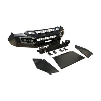 Instalar el agujero del auto original fuera de la carretera acero de trabajo pesado guinda de protección para ISUZU Dmax