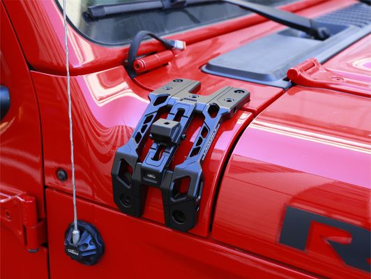 Brackets de montaje ligeros Wrangler 2016-2018 con construcción de aluminio mecanizada por CNC