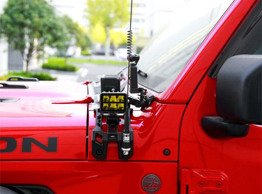 JEEP 2021- Brackets de montaje ligero Wrangler mecanizados CNC con aleación de aluminio duradero