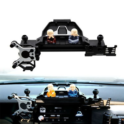 4x4 Tanque 300 Accesorios Consola central soporte para teléfono aleación de aluminio negro para GWM