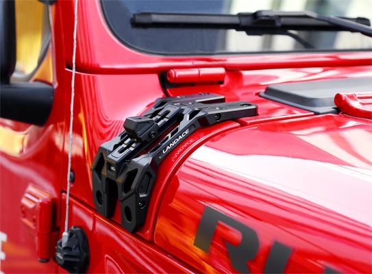Accesorios exteriores de vehículos 4x4 Brackets de montaje ligero mecanizados CNC para Jeep Wrangler