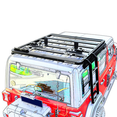 Escala lateral de acero para JEEP Wrangler JK 2013-2017