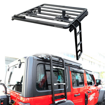 Escalera lateral con recubrimiento de polvo alto para Jeep Wrangler JK 833*400*261mm