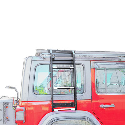 2013-2017 año estilo mecánico accesorios de automóviles escalera lateral de acero para escalar fuera de carretera