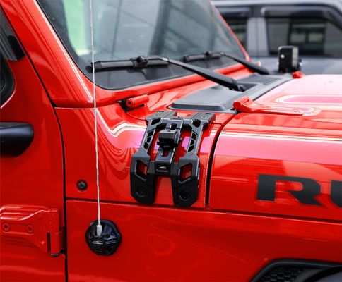 Brackets de montaje de luz personalizables para Jeep Wrangler JL Accesorios exteriores de plata