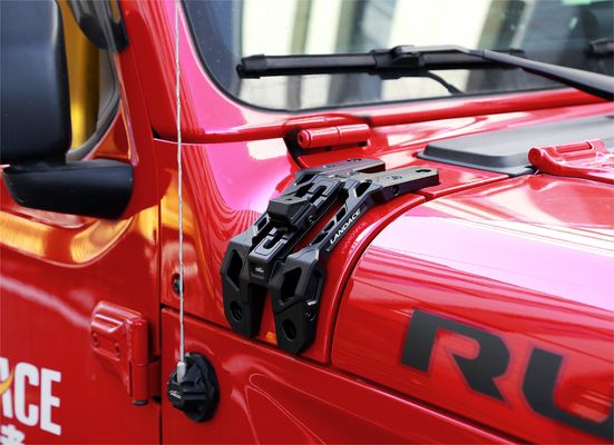 Brackets de montaje de luz personalizables para Jeep Wrangler JL Accesorios exteriores de plata