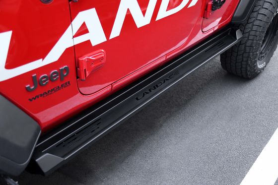 Tabla de correr recubierta de polvo Paso del pedal lateral para Jeep Wrangler JL Sports