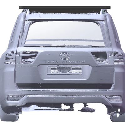 Estantes de techo de automóvil de aluminio para Toyota LC300 Larga 2270*1300mm Superficie de recubrimiento en polvo
